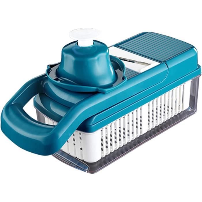 TMISHION Râpe à Légumes Coupe-Légumes Manuel Multifonction Râpe Alimentaire En Acier Inoxydable