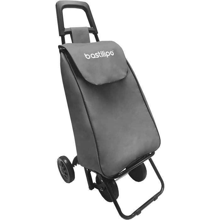 Chariot De Course - Limics24 - Caddie Roues Poussette Marché Pliable Adapté Escaliers Sac