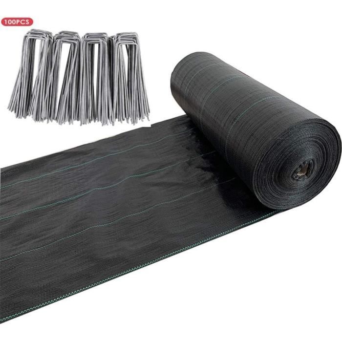 NATTE ANTI-VEGETATION - NAPPE ANTI-MAUVAISES HERBES - TOILE DE PAILLAGE