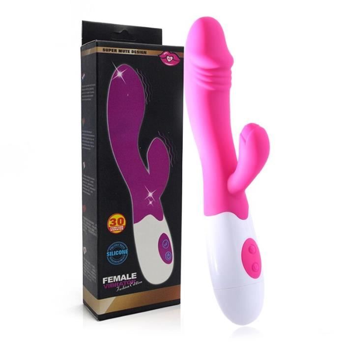 gode vibromasseur Vibromasseur Gode lapin en silicone à 10 vitesses GODE SEX TOYS main image 0