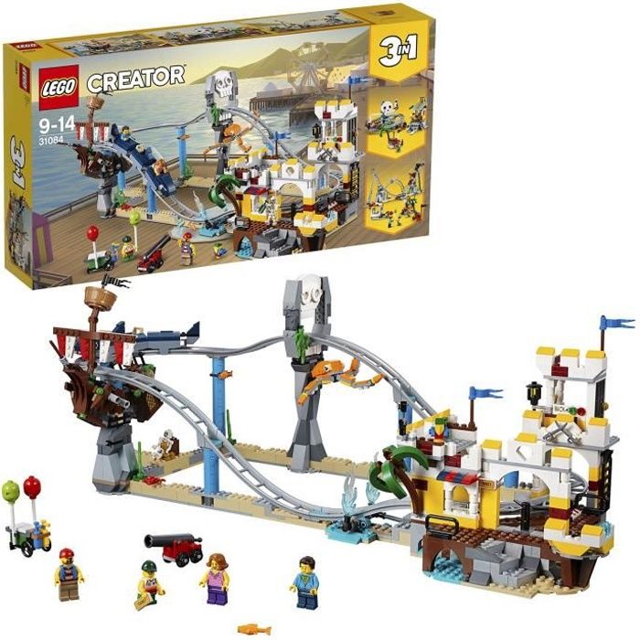 Lego hot sale montagne russe