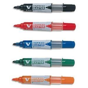 PILOT V Board Master Begreen – Set 6 Pennarelli Per Lavagne Bianche, Punta Ogiva, Inchiostro A Base D'Acqua, Ecologici, Colori Assortiti - 3