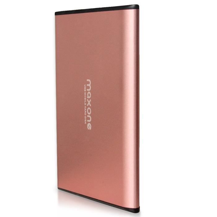 Disque Dur Externe Portable 2To USB Ultra Fin Aluminium - Sperric Pour PC Mac Laptop