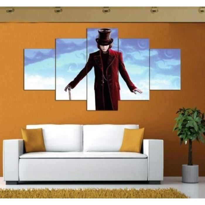 Poster sur toile pour décoration murale de salon Johnny Depp chambre à coucher 23 30 x 45 cm