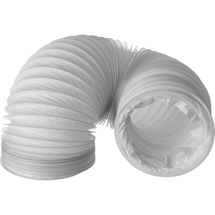 Ø 150mm 3m Tuyau D'évacuation D'air en PVC Flexible Tuyau de