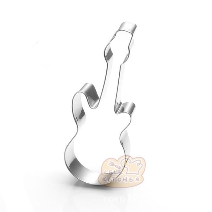 Moule En Silicone Guitare La Decoration De Gateaux Glacons Pour Le Musicien Bacs A Glacons Cuisine Maison Centroarco Com