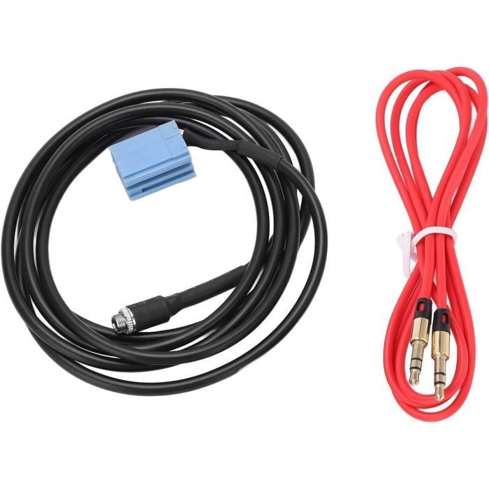 Adaptateur Bluetooth AUX 5.0 Pour Voiture - Avec Micro Main Libre - Compatible Becker, Mexico Pro, Etc. - 14