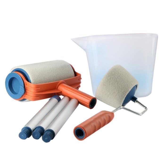 Kit de 4 pièce Rouleau de peinture à remplir révollutionaire Paint Roller de Éponge