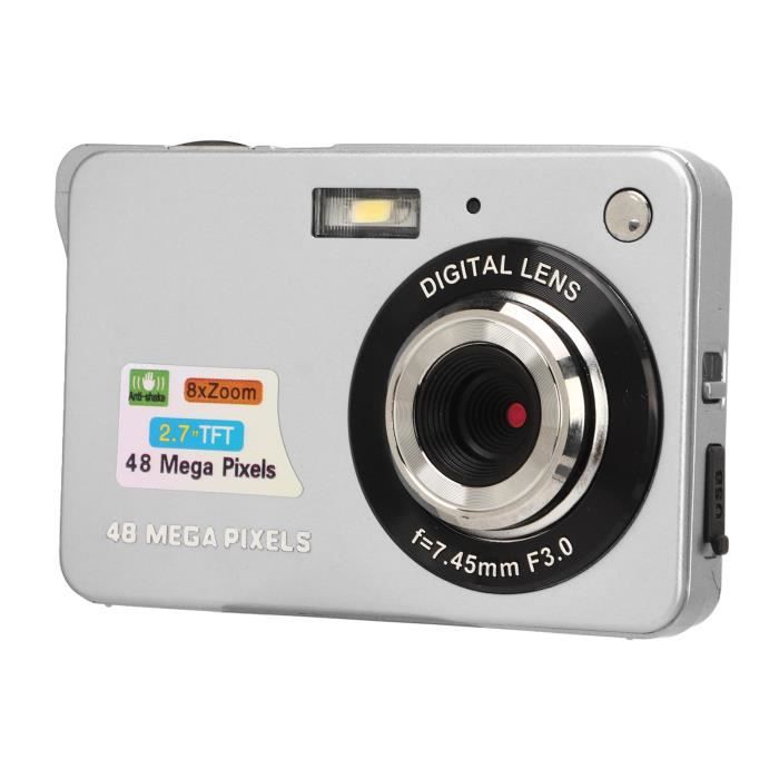 Avec carte SD 32G - Argent - Appareil Photo Numérique Compact 18mp, Vintage,  Écran Tft 2.7 Pouces, Mini Selfi - Cdiscount Appareil Photo