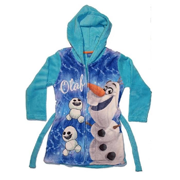 robe de chambre fille reine des neiges