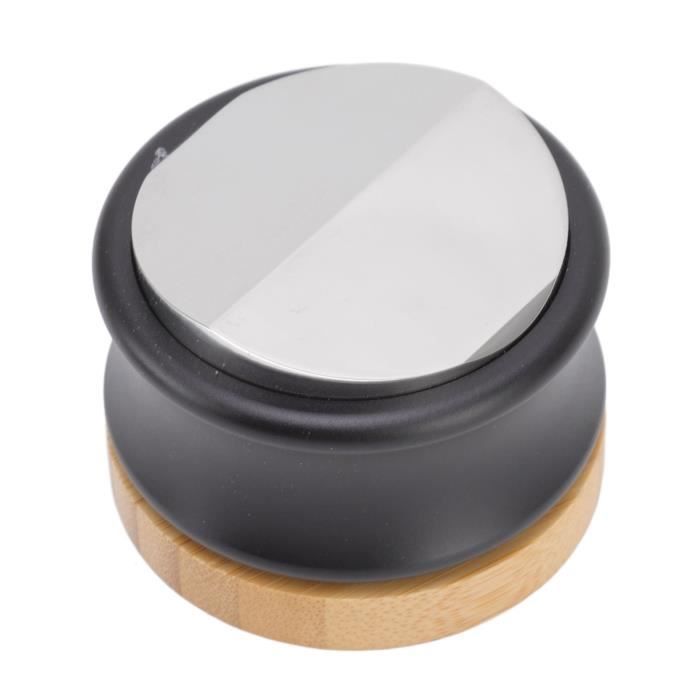Distributeur Niveau Café 58 Mm – Outil Espresso Acier Inox 430 + Silicone – Nivellement Parfait