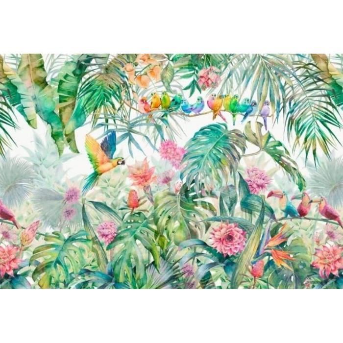 Automne Papier Peint Oiseaux Panoramique Sur Le Mur - Magasin En Ligne