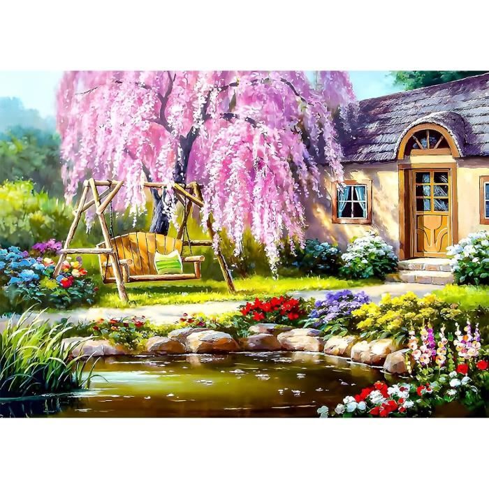 8 Pièces Diamond Painting Dessous De Verre, Paysage DIY Dessous De Verre Avec Support, DIY Coucher De Soleil Sous-Verres Art De Diamant Avec Support, Pour Tasses, Vases Et Cuisine Domestique
