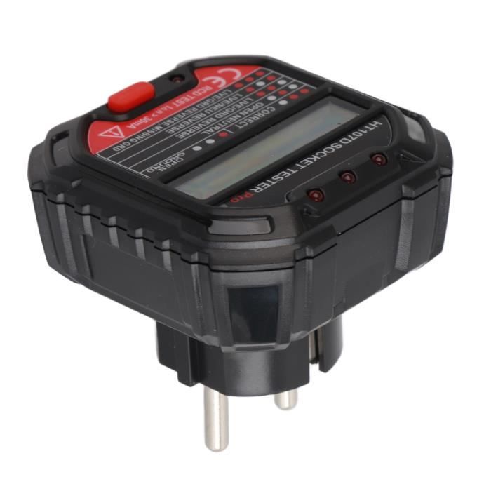 HT107D - Testeur De Prise De Courant Numérique Ht107d, Détecteur De Tension De Sortie Électrique