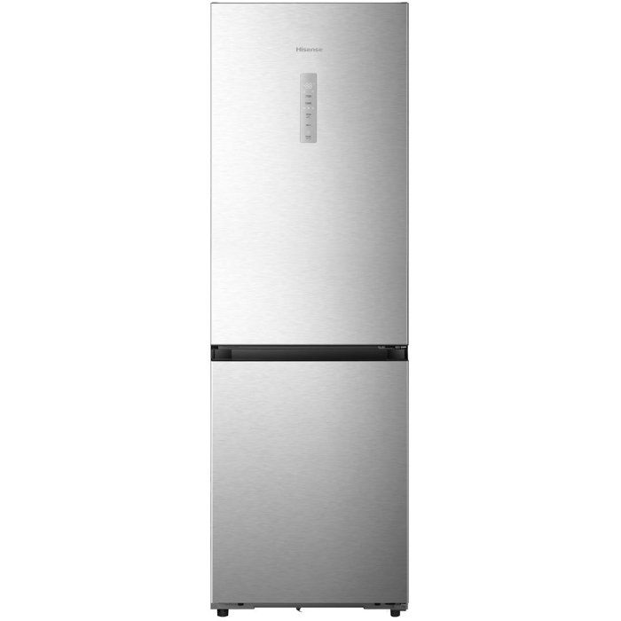 Réfrigérateur Combiné - HISENSE - RB3K330SAIE - 330 L - Classe E - 595 x 60 x 185 cm - Inox