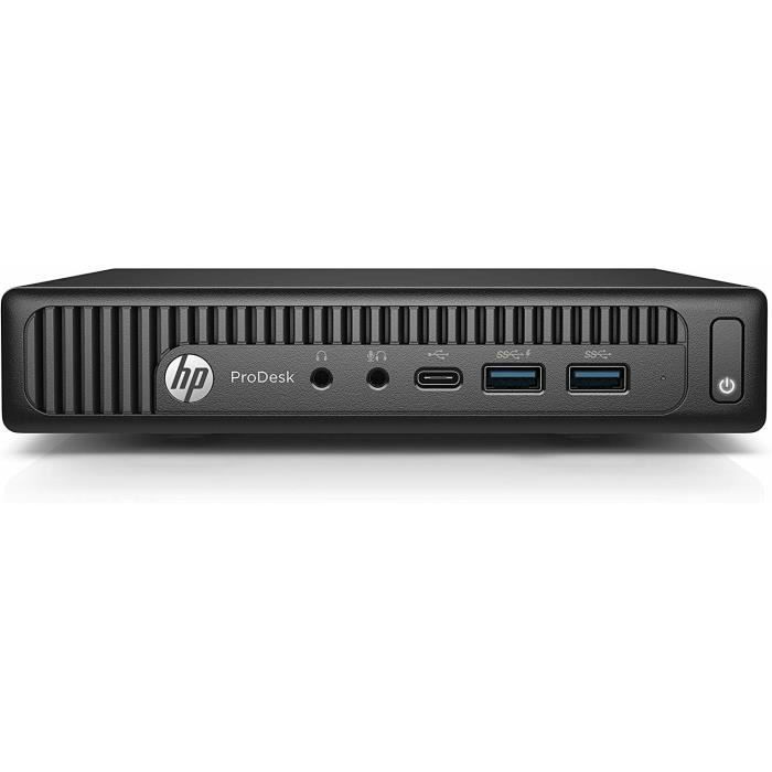 Ordinateur de bureau HP Desktop ProDesk 600 G2 - Pentium 29 GHz - SSD 256 Go RAM 8 Go - Hewlett packard