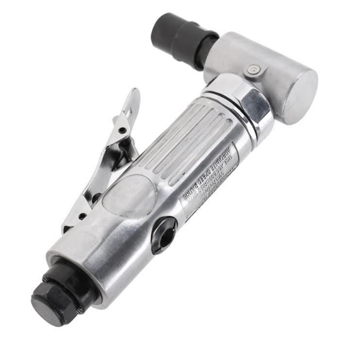 Meuleuse Droite à Air ABAC G-201 - 25000 Tr/min Avec Poignée Caoutchouc Et Accessoires