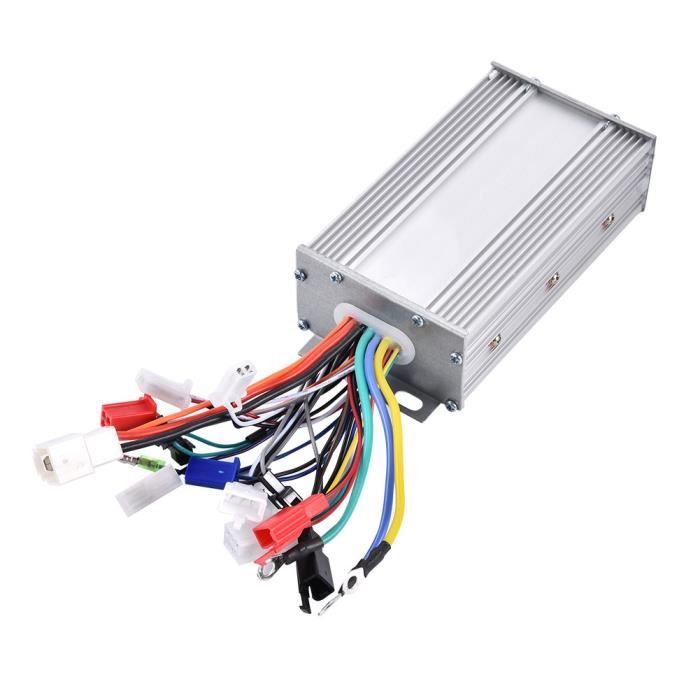 Contrôleur De Moteur 500W 24V Pour Scooter électrique, VTT, Vélo, Go Kart (avec Accélérateur)