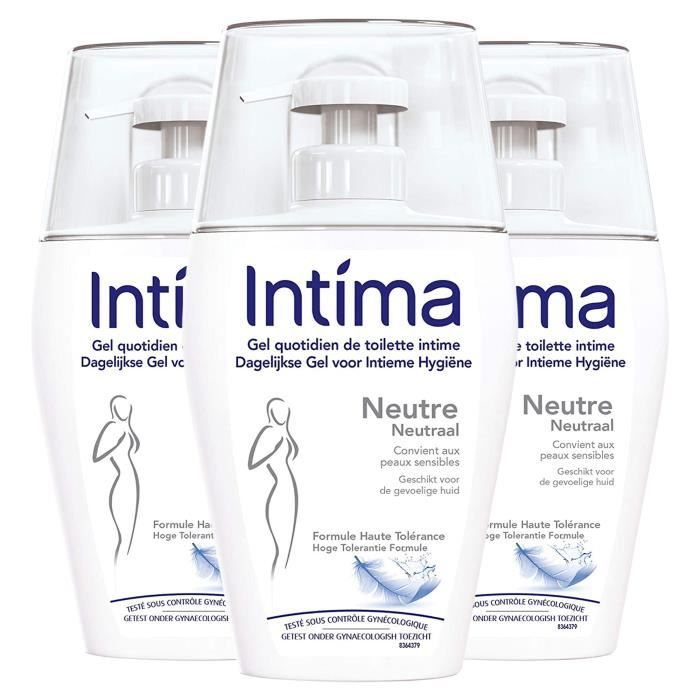 Intima Gel Intime Neutre - 1 flacon de 200 ml x3 - Cdiscount Au quotidien