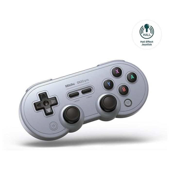 8BitDo SN30 Pro Gamepad Hall Effect Gray