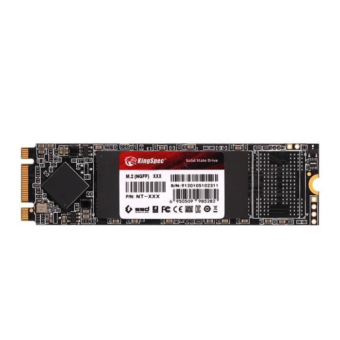 Disque SSD Interne KingSpec NT Series .2 SATA 2280 - vue 3