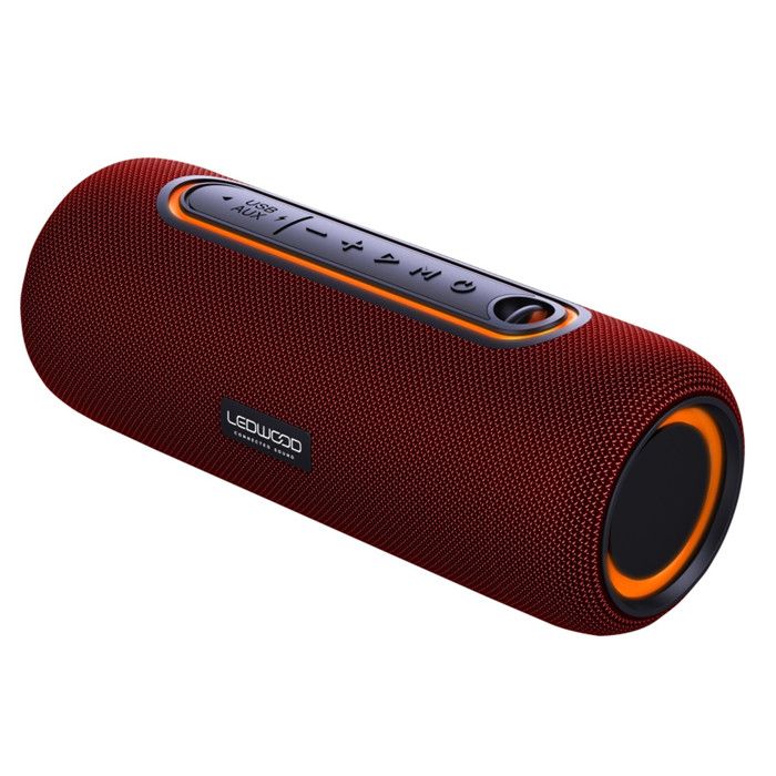 Enceinte Bluetooth Autonome Ledwood XTR500 - 500W, LED RGB, Batterie 7000mAh, IPX6, Multiple Link, Son Puissant