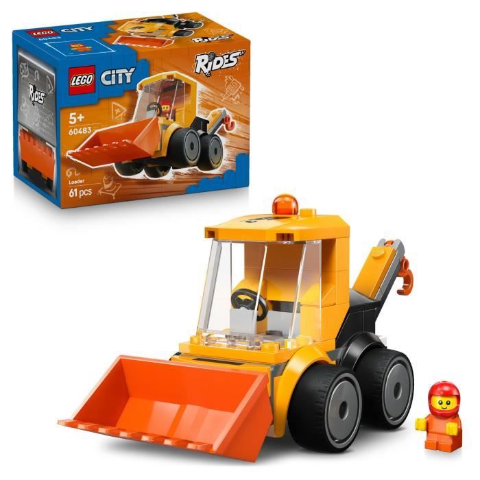 LEGO City Chargeuse de chantier 60483 - vue 5