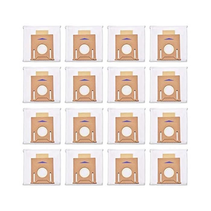Lot De 4/10 Sacs à Poussière Pour Deebot T8/T8 Max/N8 Pro/N10 Plus - Taille 160x145 Mm - Violet