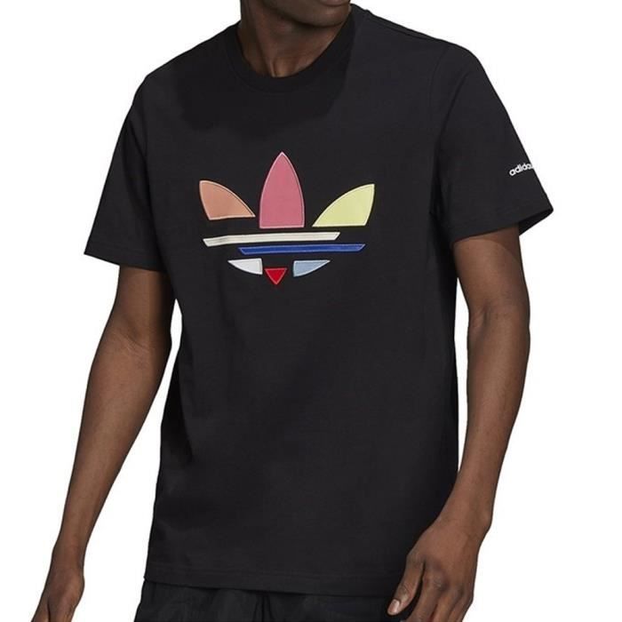 T-shirt Noir Homme Adidas St Tee Orange - Cdiscount Prêt-à-Porter