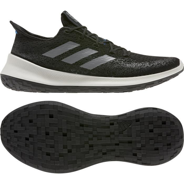 Chaussures de running adidas Sensebounce+ Respirante - ADIDAS - Running -  Homme - Noir/gris/bleu ciel - Cdiscount Sport