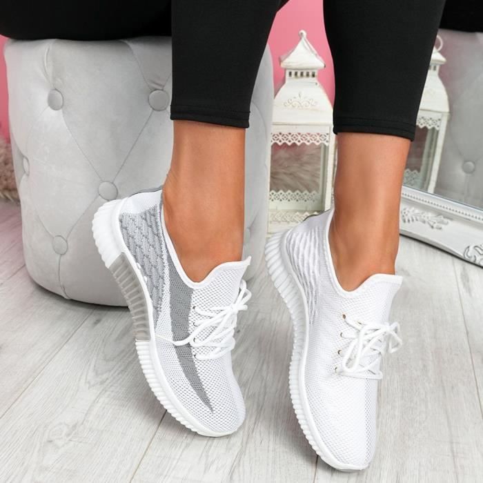 basket compensée femme la halle aux chaussures