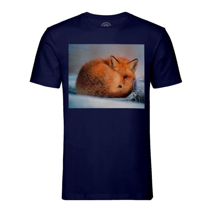 T-shirt pour homme avec impression graphique - Col rond