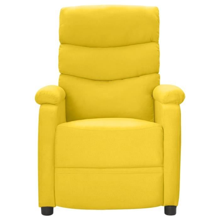 fauteuil-inclinable-jaune-moutarde-tissu-omabeta-m1525-cdiscount
