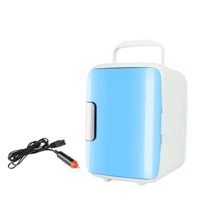 Mini réfrigérateur 2 en 1 avec prise 12 / 230 V - bleu