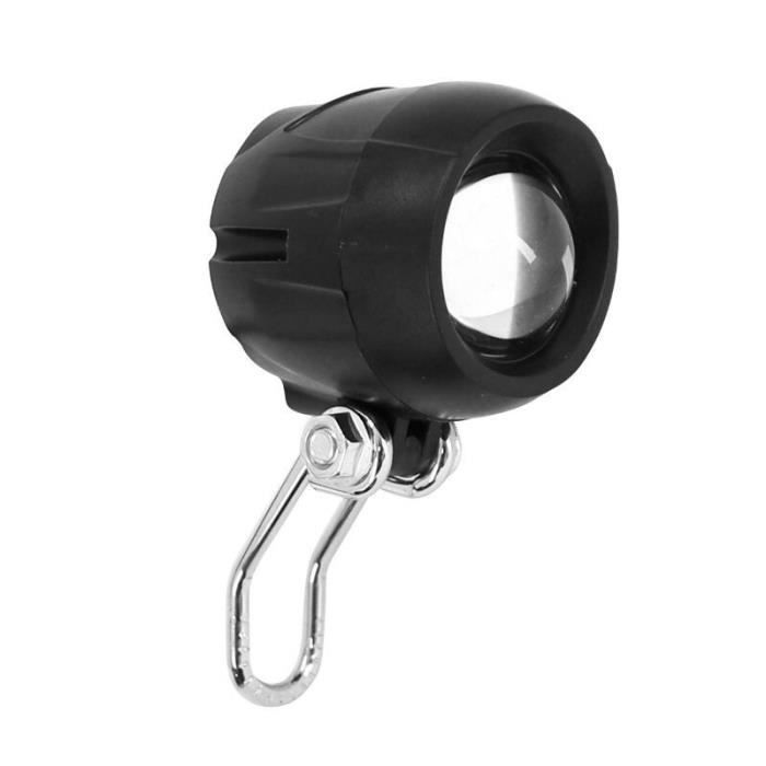 Phare à LED avec klaxon intégré pour trottinette P2R - Noir