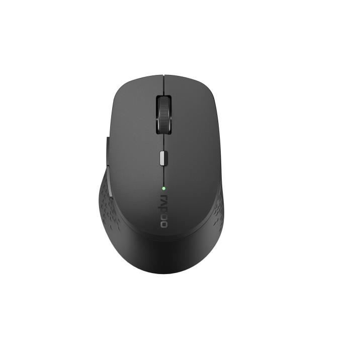Souris sans fil – RAPOO – M300 Silent – 1600 DPI – Bluetooth – Noir
