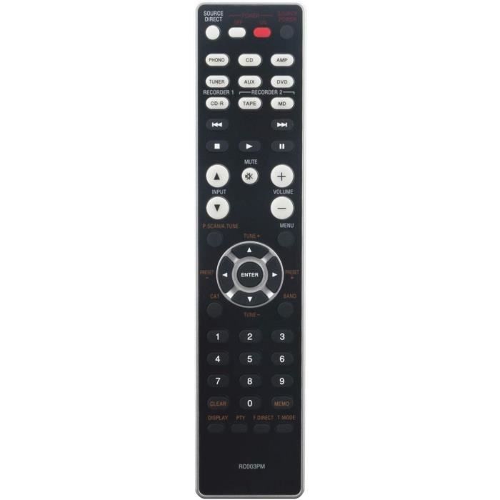 Télécommande De Rechange Pour Système Marantz Av-Receiver Sr4200 Sr4300 Sr4400 Rc5400Sr Rc5600Sr