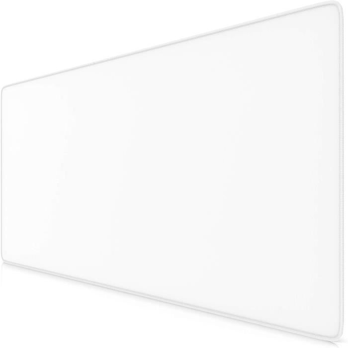 Tapis De Souris Gamer XXL 90x40cm - Design Pleine Lune Japonais, Surface Lisse, Base Caoutchouc Antidérapante