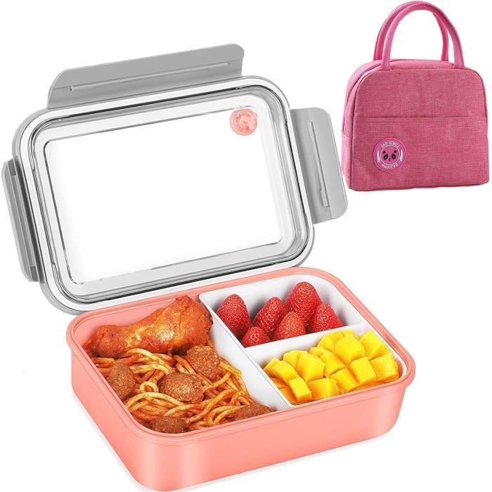Bento Box - Boîte à Déjeuner Pour Enfant Avec Copartients - 1300 L