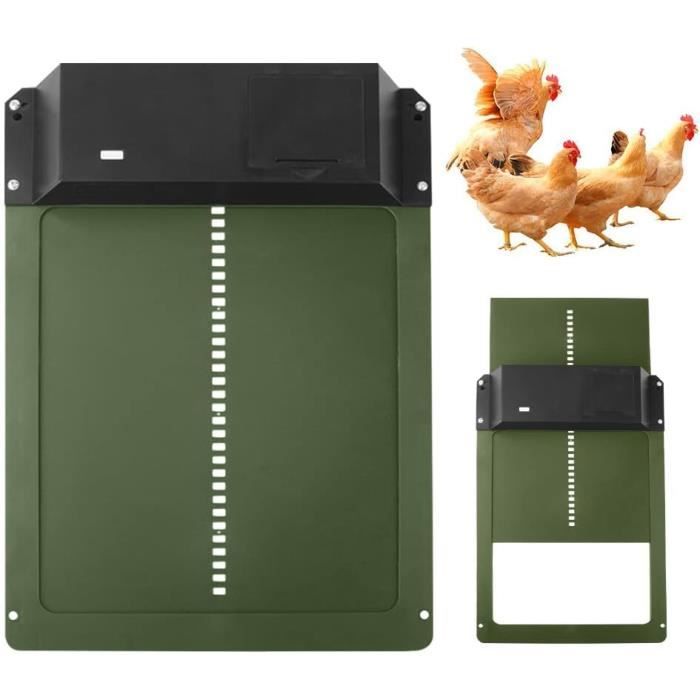 Porte De Poulailler Automatique Solaire FabStyl - Grande Taille 27.5x36 Cm, Rouge - 3 Modes (Programmé, Télécommande, Manuel), Anti-Pincement, USB-C - Pour Gros Poulets Porte Programmable Ouverture Fermeture Porte De Poulailler Automatique Solaire FabStyl - Grande Taille 27.5x36 Cm, Rouge - 3 Modes (Programmé, Télécommande, Manuel), Anti-Pincement, USB-C - Pour Gros Poulets Porte Programmable Ouverture Fermeture