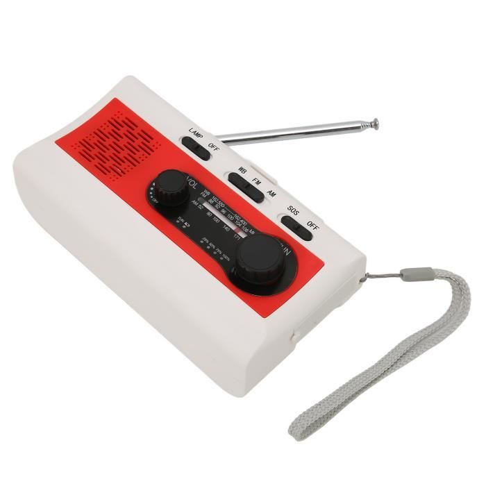 Générateur à Manivelle Portable Lyrlody - Puissance Max 20W - Recharge USB - Pour Urgences Et Plein Air