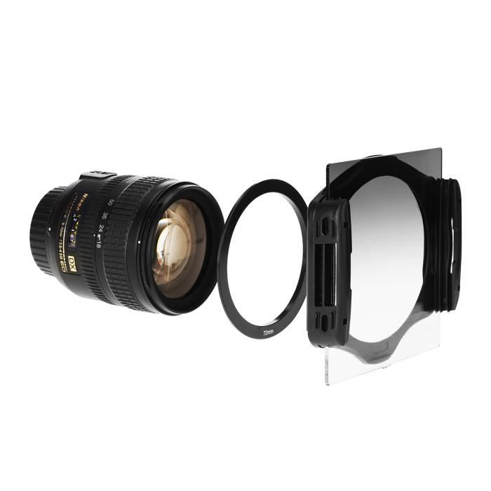 Filtres ND2 ND4 ND8 62 Mm Pour Nikon Z50, Zfc + Objectif 50-250 Mm – Kit 3 Filtres + Pochette – Contrôle Exposition & Créativité