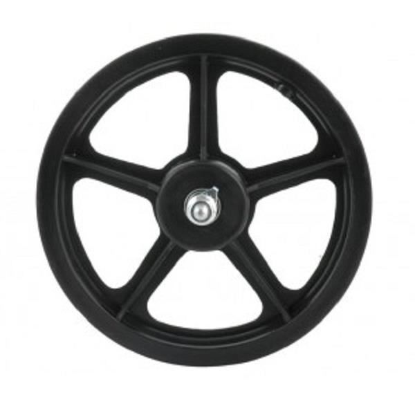 TOM roue BL17E scooter 12 pouces PVC noir