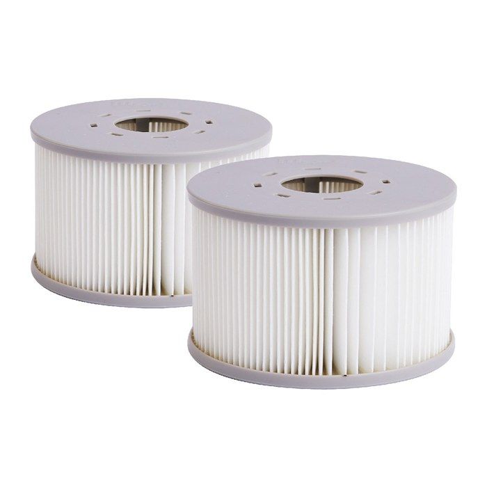 Lot de 2 filtres à cartouches pour spa semi-rigide MSPA