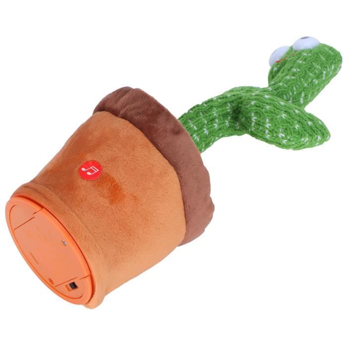 Cactus Qui Danse, Chante et Répète Ce Que Dit Bébé - Peluche Jouet  Rechargeable USB - FIFY STORE