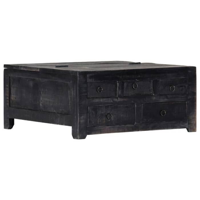 vidaXL Table basse bois de manguier