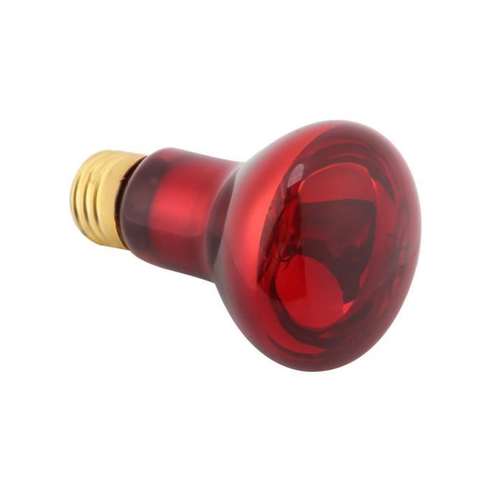 2 Lampes Chauffantes Céramique 75W E27 Pour Reptiles - Sans Lumière, Chauffage Infrarouge, Pour Terrarium