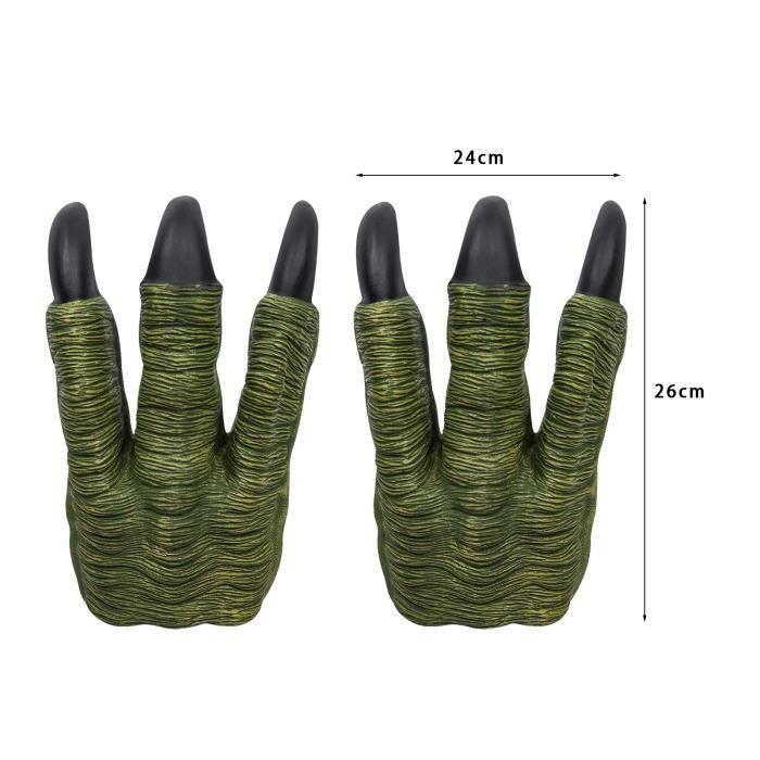 Meilleurs prix pour Vvikizy jouet à griffes de dinosaure Gants à griffes de dinosaure décoratifs pour Halloween gants à griffes de deco decors