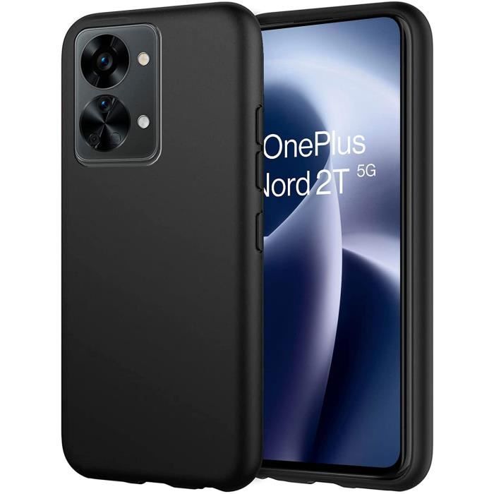Coque Souple TPU Silicone Pour OnePlus Nord 2T 5G - Protection Anti-choc, Antidérapante - Noir - 7