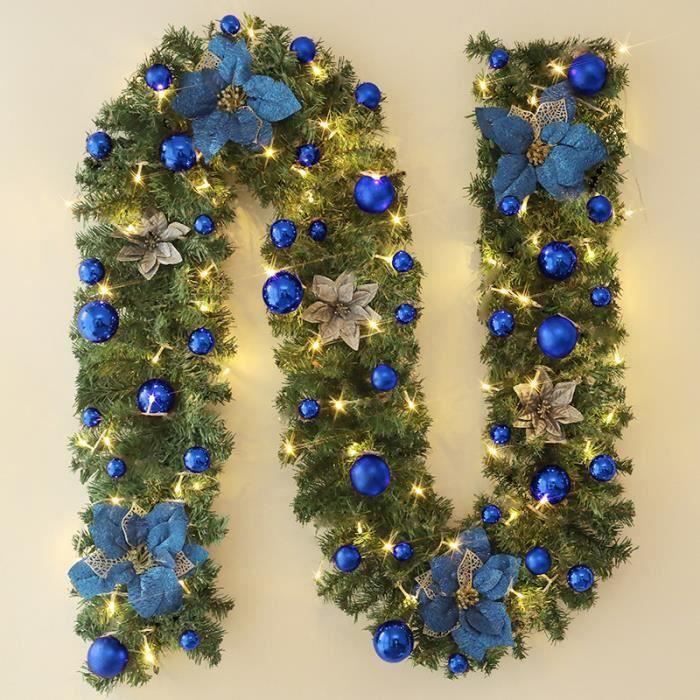 Lot De 6 Guirlandes De Noël De 1,9 M - Décoration Flocons De Neige